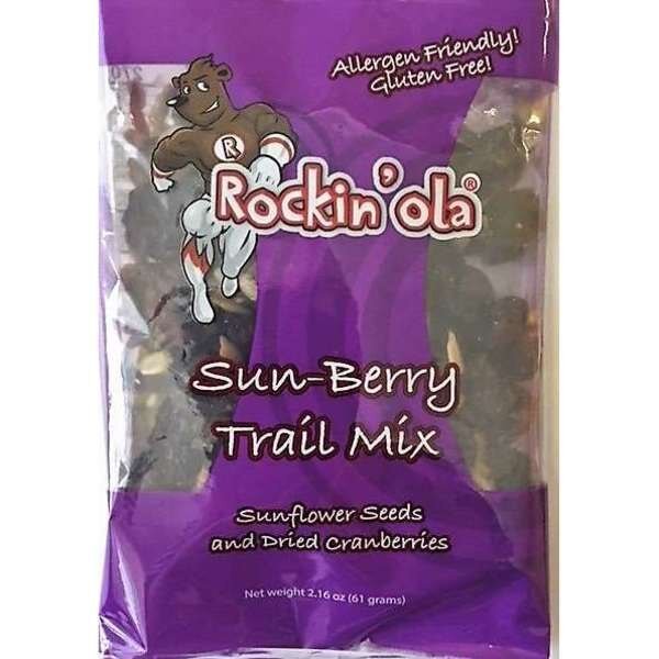 Sun Berry Trail Mix 61g, PK150, Rockinola, Mfr#: 8004247