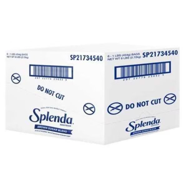 Splenda Brown Sugar Blend 1lbs, PK6, Splenda, Mfr#: SP21734540