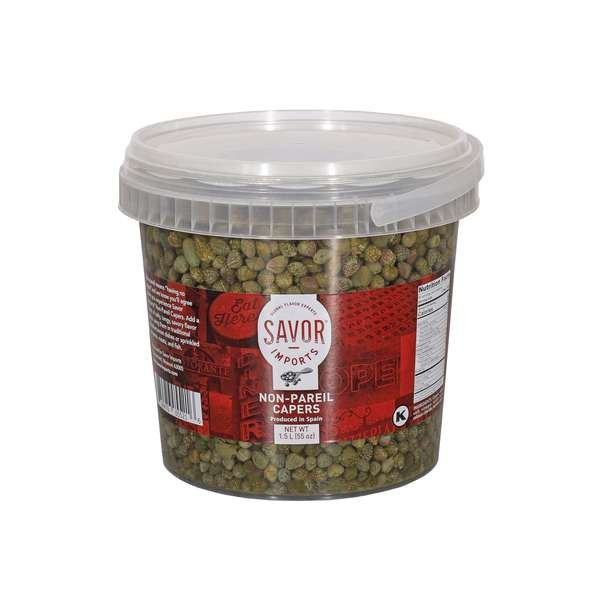 Non-Pareil Capers 1.5 Liter, PK4, Savor Imports, Mfr#: 685705