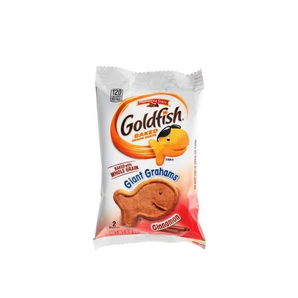 Giant Cinnamon Goldfish Cracker 2 Count Bag .9 oz., PK300, Pepperidge Farms, Mfr#: 140026830