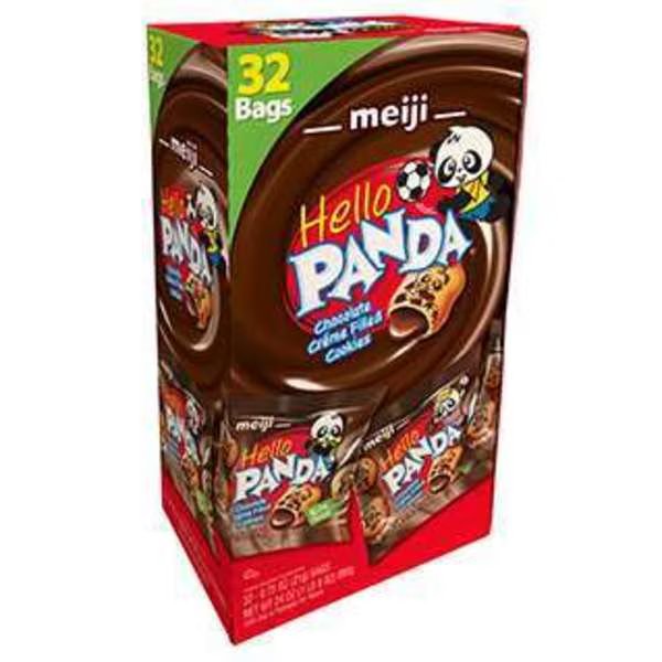 Meiji Hello Panda Chocolate 0.75 oz., PK256, Hello Panda, Mfr#: 70063