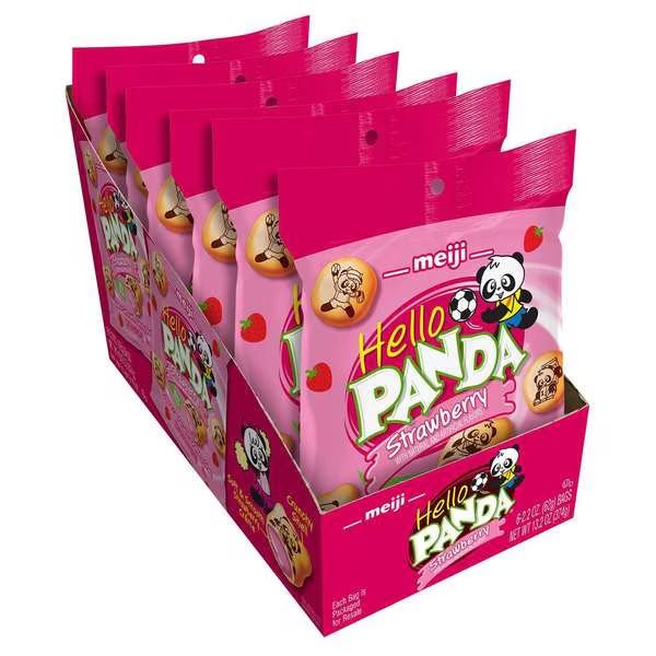 Strawberry 2.2 oz., PK24, Hello Panda, Mfr#: 70083