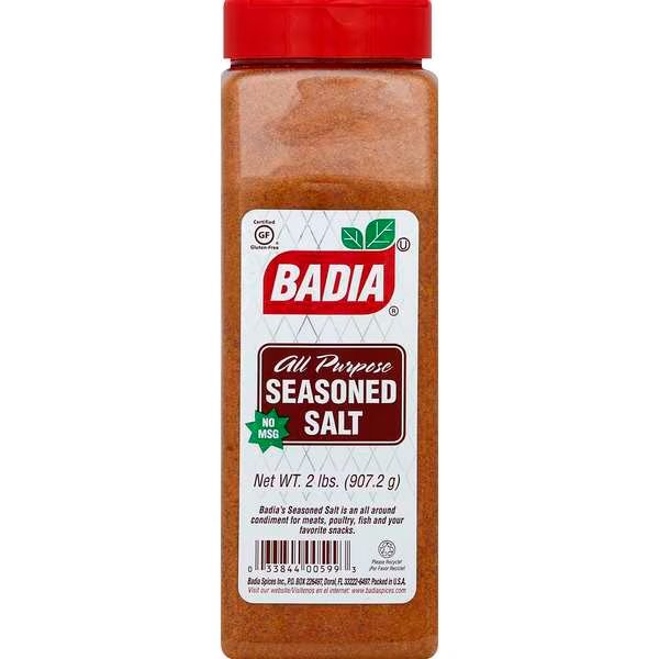 Seasoned Salt 2lbs, PK6, Badia, Mfr#: 00033844905996