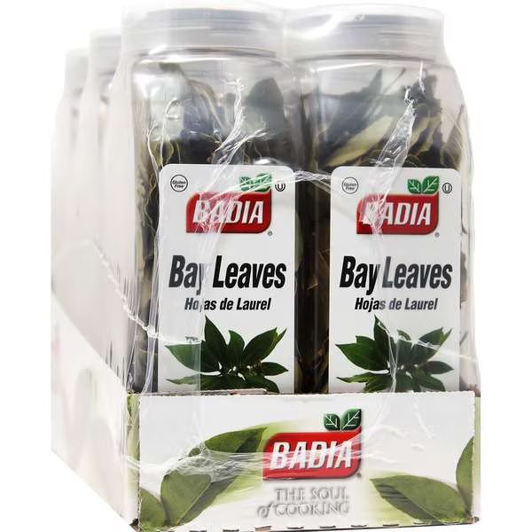 Bay Leaves Whole 1.5 oz., PK6, Badia, Mfr#: 90504