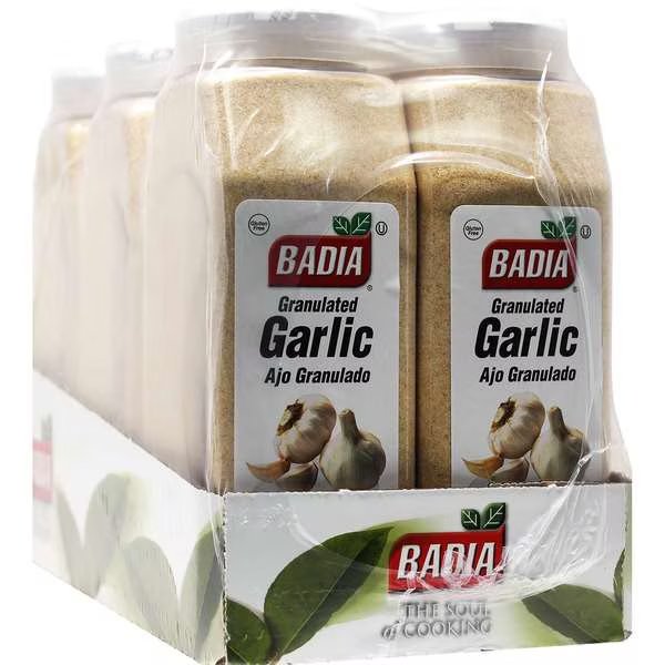 Badia Garlic Granulated 1.5lbs Bottle, PK6, Badia, Mfr#: 90524