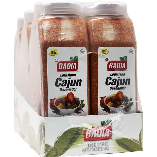 Badia Cajun Seasoning 23 oz. Bottle, PK6, Badia, Mfr#: 90616