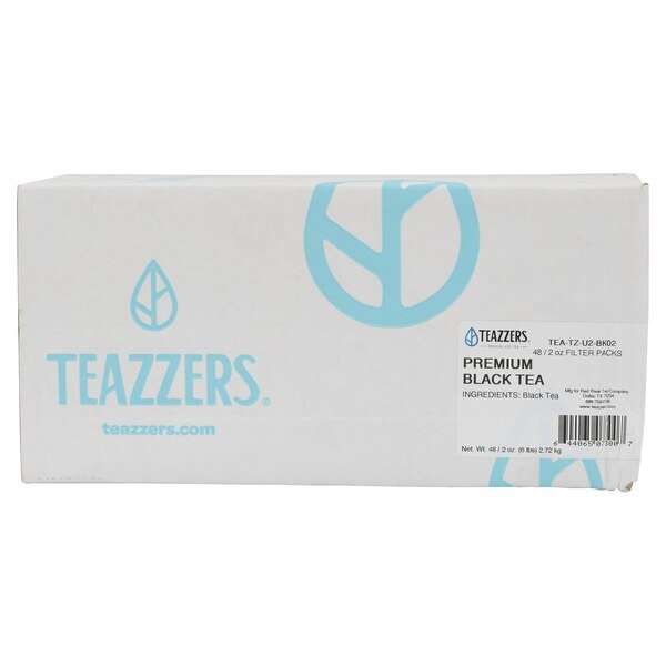 Black Tea Premium 2 oz., PK48, Teazzers, Mfr#: TEA-TZ-U2-BK02