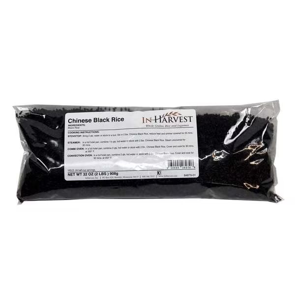 Chinese Black Rice 2lbs, PK6, Inharvest, Mfr#: 16305