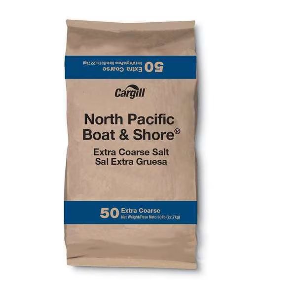 Cargill North Pacific Boat And Shore Salt Extra Coarse 50lbs, Cargill, Mfr#: 100012562