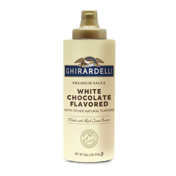 White Chocolate Sauce 16 oz., PK12, Ghirardelli, Mfr#: 41264