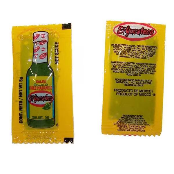 Green Habanero Hot Sauce 54 fl. oz., El Yucateco, Mfr#: 07501017660810
