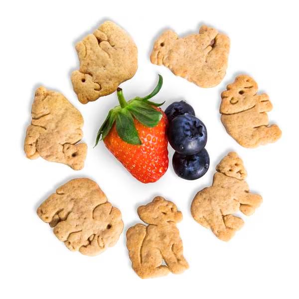 Appleways 0.9 oz. Mixed Berry Animal Crackers, PK108, Appleways, Mfr#: 72400