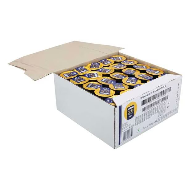 Box 100 Capsule Blue Gold Selection Two, Lavazza, Mfr#: 255