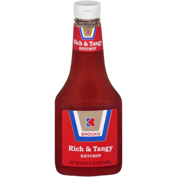 Brooks Tomatoes Ketchup 24 oz., PK12, Brooks, Mfr#: 2300095560