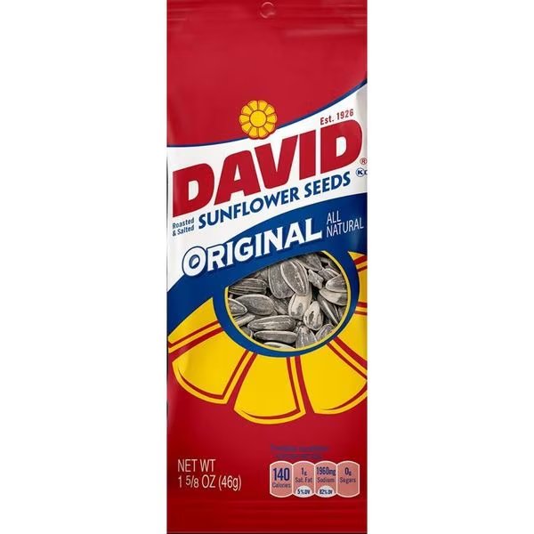 David Original Unpriced Tubes 1.625 oz., PK144, David, Mfr#: 2620077234