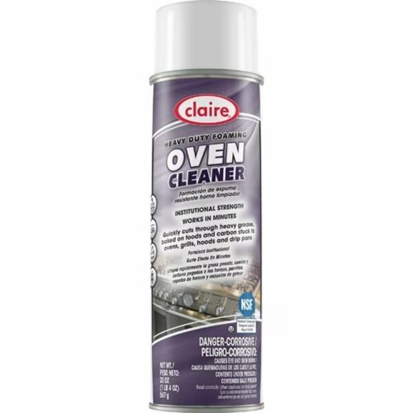 Heavy Duty Foaming Oven Cleaner, 20oz, Claire, Mfr#: CL824-1