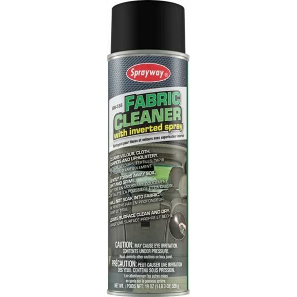 Fabric Cleaner, 20oz, 12PK, Sprayway, Mfr#: SW558