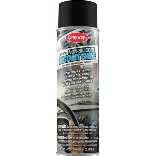 Auto Care Non-Silicone Instant Shine, 20oz, Sprayway, Mfr#: SW938-1