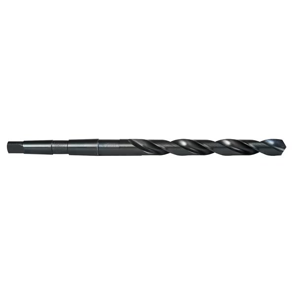 HSS Steam Oxide 118° Taper Shank Drill Jobber ANSI 13/64 inch, Precision Twist Drill, Mfr#: 020013