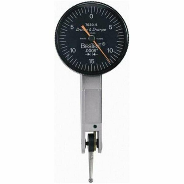 Bestest Dial Test Indicator, Black Dial Face, Lever Type, Bns, Mfr#: 599-7032-5