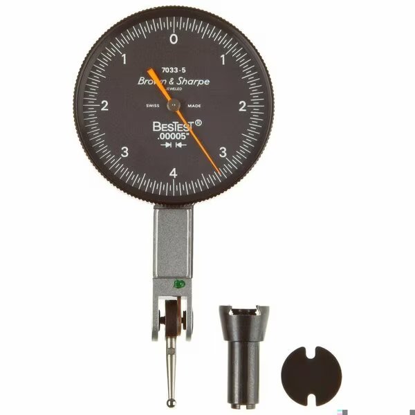 Bestest Dial Test Indicator, Black Dial Face, Lever Type, Bns, Mfr#: 599-7033-5