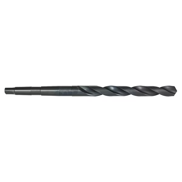 HSS Steam Oxide 118° Taper Shank Drill Jobber ANSI 17/32 inch, Precision Twist Drill, Mfr#: 023034