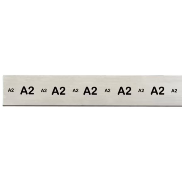 499 1/8x1/2x36 A2 Oversize Ground Flat Stock, Starrett, Mfr#: 57353