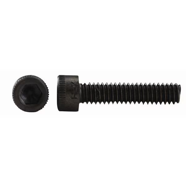 #4 Socket Head Cap Screw, Black Alloy Steel, 3/4 in Length, Holo-Krome, Mfr#: 72026
