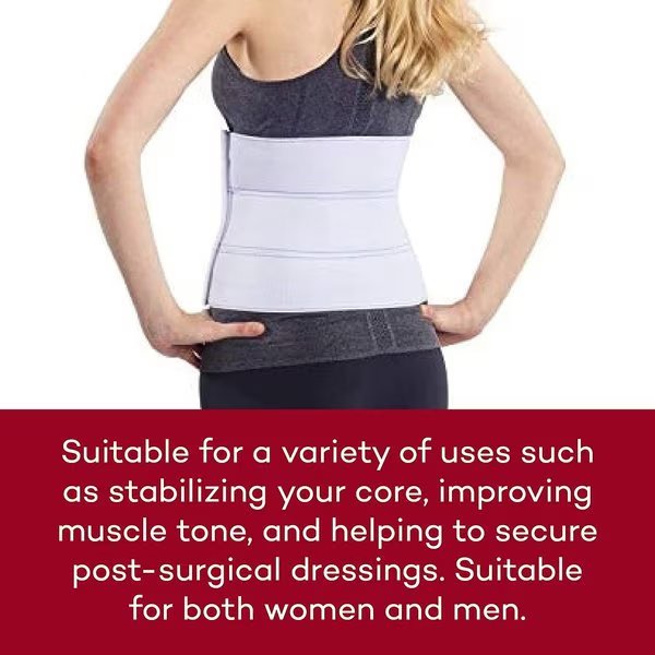 Abdominal Binder, 4 Panel, 12, Medium, 45  60, Ea, Dealmed, Mfr#: 781942