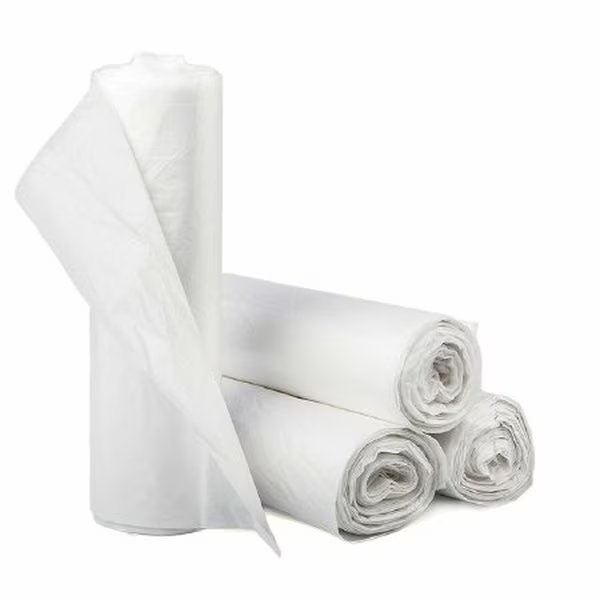12 gal - 15 gal Trash Bags, 24 in x 29 in, .90 Mil, White, 100 PK, Dealmed, Mfr#: 781156