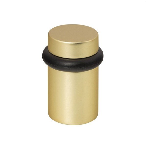 923 2 in. SOLID BRASS RD FLOOR BUMPER US4, Delaney Hardware, Mfr#: 402917