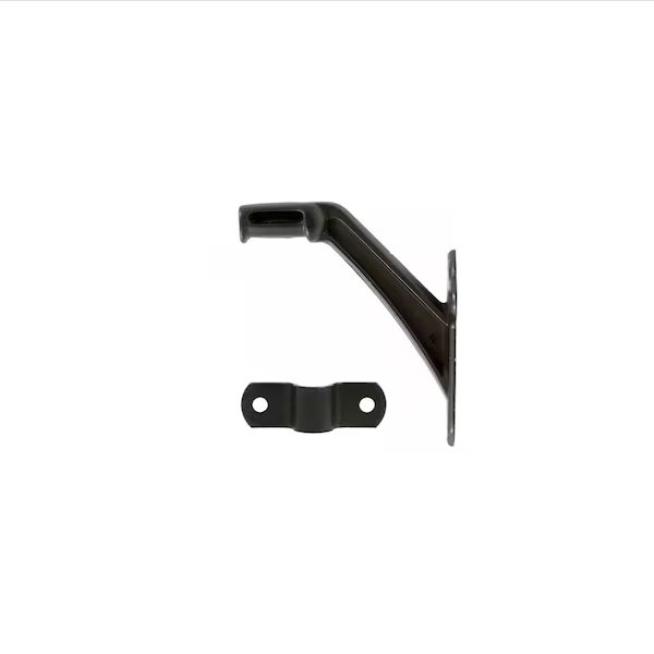 H.D. HANDRAIL BRACKET 3 1/2 in. US10B, Delaney Hardware, Mfr#: 406150