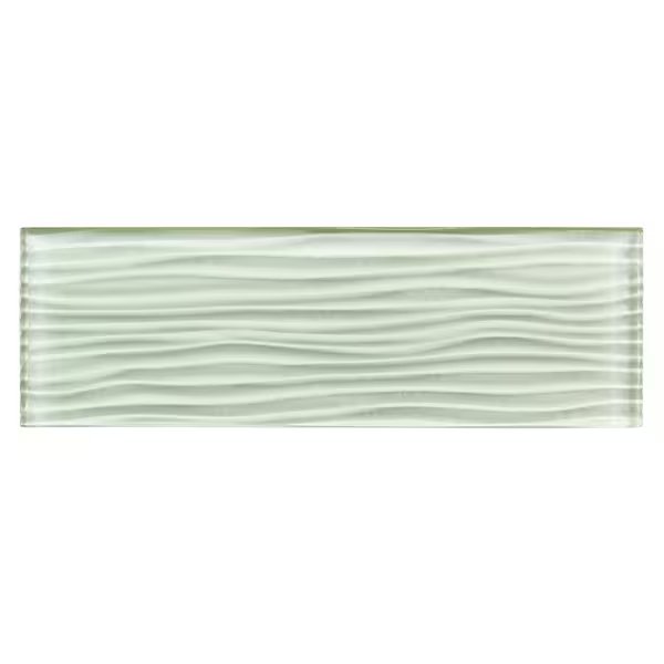 SAMPLE- Enchant Straight Edge Glass Wall & Floor Tile, Andova Tiles, Mfr#: SAM-ANDENC768