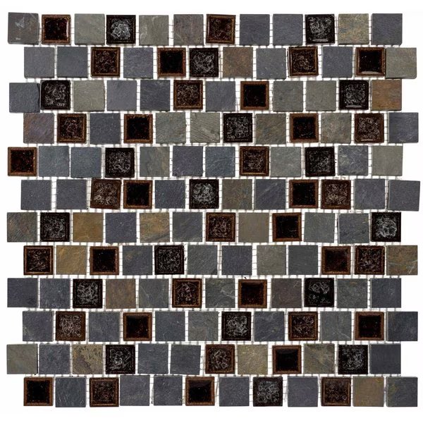 ANDOVA TILES Exploration Italy 1" x 1" Grid Mosaic Tile, Andova Tiles, Mfr#: ANDEXPIT367