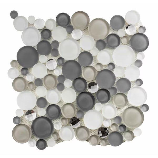 SAMPLE-FIzzle Glass Mosaic Wall & Floor Tile, Andova Tiles, Mfr#: SAM-ANDFIZ978