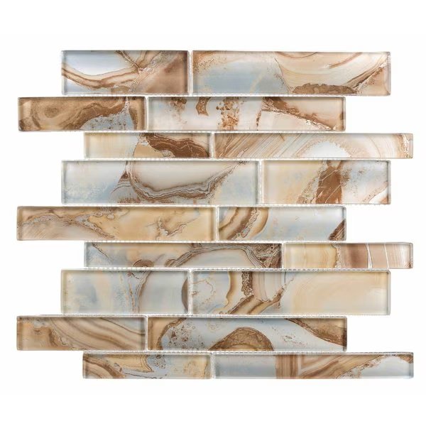 ANDOVA TILES Myst Glass Mosaic Tile, Andova Tiles, Mfr#: ANDMYS239