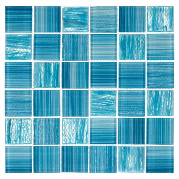 SAMPLE-Oceanic Glass Mosaic Tile, Andova Tiles, Mfr#: SAM-ANDOCE1037