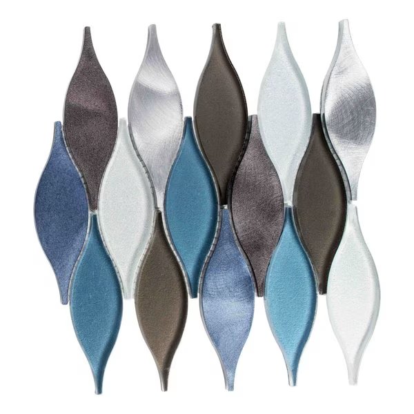 ANDOVA TILES Zeille Metal Arabesque Wall Tile, Andova Tiles, Mfr#: ANDZEI201
