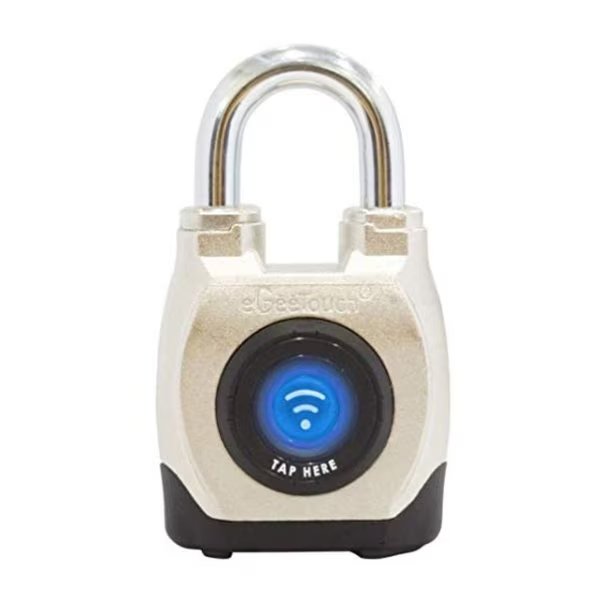 4th Gen Smart Padlock - Bluetooth and NFC, Short shackle, Pack of 2, Egeetouch, Mfr#: 5-02201-94-2