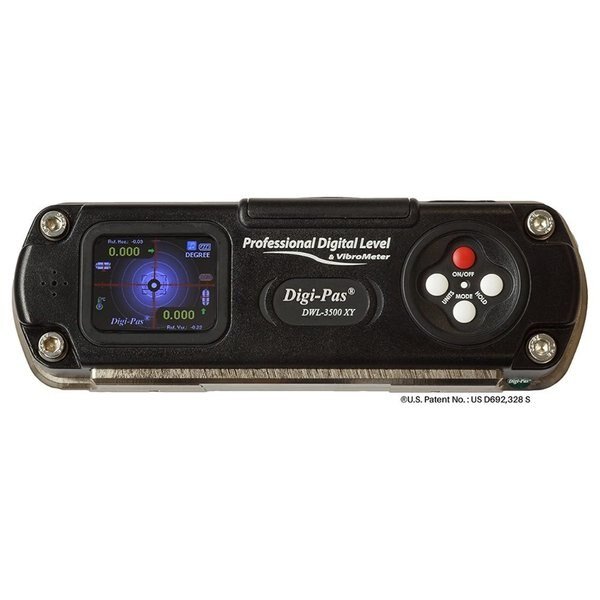 2AXIS Digital Master Precision Inclinometer, BLUETOOTH, 00002ft 002mmM, NISTCompliant, Digi-Pas, Mfr#: 2-03503-99