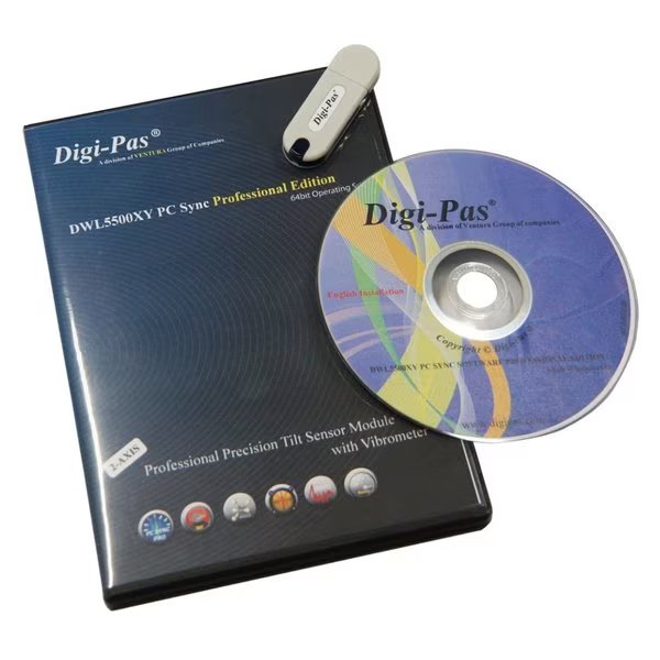 2AXIS HIGHPrecision Digital Inclination Sensor Module, 00002ft 002mmM, NISTCompliant, Digi-Pas, Mfr#: 2-05501-99