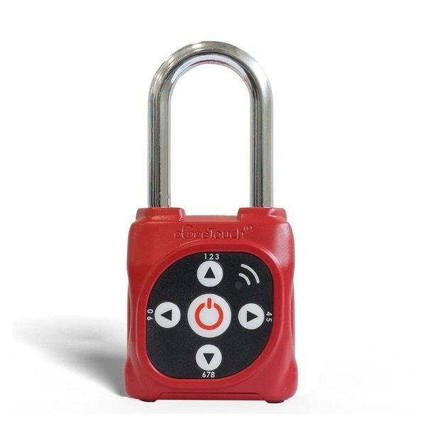 Smart LOTO Padlock, Lockout Tagout - Red, Egeetouch, Mfr#: 5-05105-97