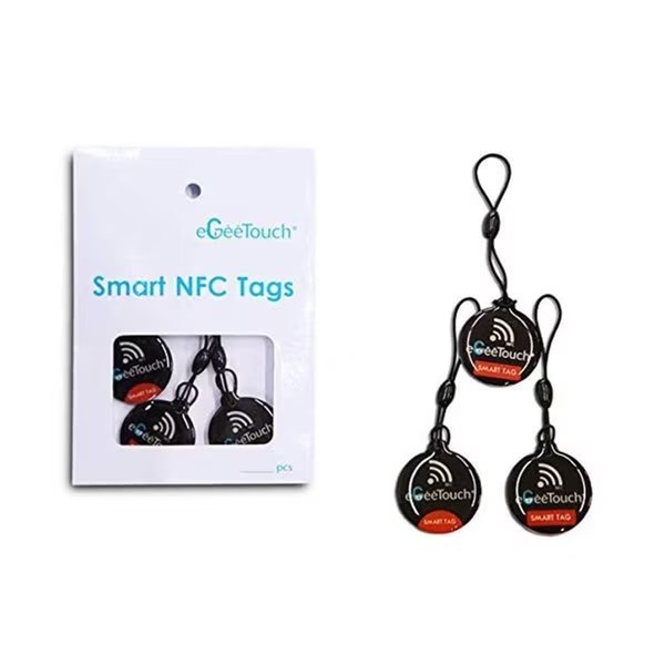 Smart NFC Fobs, Pack of 20, Egeetouch, Mfr#: 5-ACS-200020
