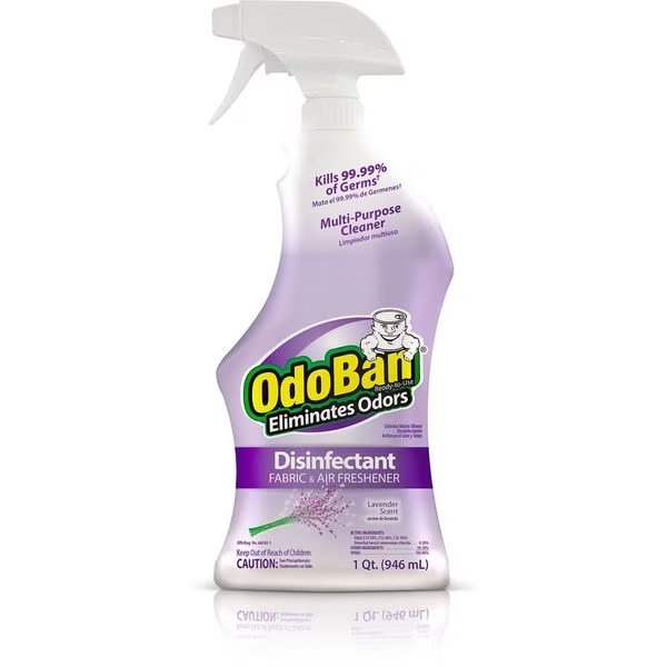 Ready-to-Use Disinfectant Fabric and Air Freshener, 32 Oz, Lavender, Odoban, Mfr#: 910101-Q6