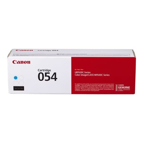 Canon CRG-054 C Cyan Toner Cartridge 1,200 Yield, Canon, Mfr#: 3023C001AA
