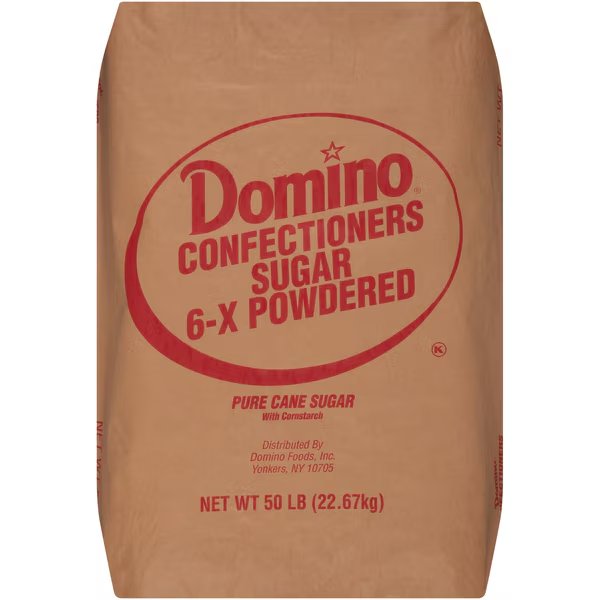 Domino Confection Sugar, 50lbs, Domino, Mfr#: 403292