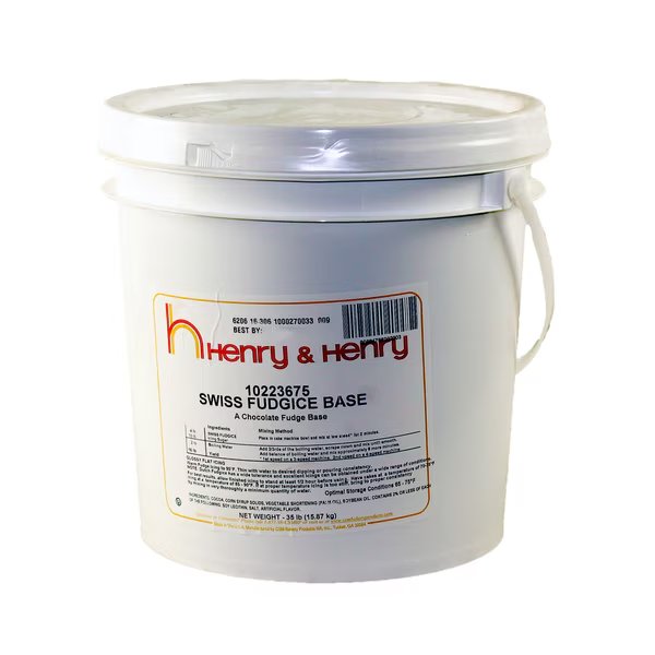 Henry And Henry Chocolate Swiss Fudge Icing, 35lbs, Henry And Henry, Mfr#: 10223675