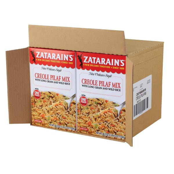 Zatarain's Creole Pilaf Mix 36.5 oz., PK8, Zatarains, Mfr#: Z09577