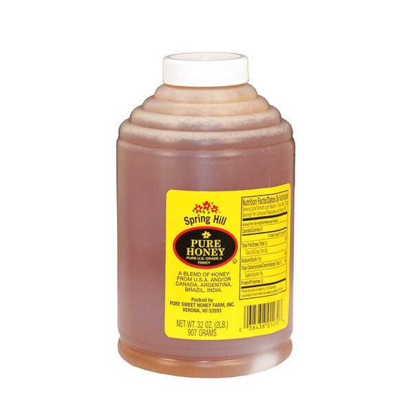 Commodity White Table Honey 2lbs, PK12, Commodity Honey, Mfr#: 9002