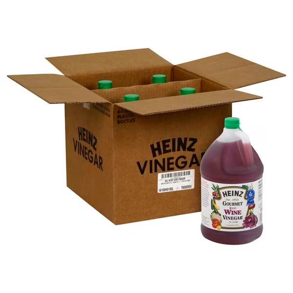 Heinz Red Wine Vinegar 1 gal. Jug, PK4, Heinz, Mfr#: 10013000008348